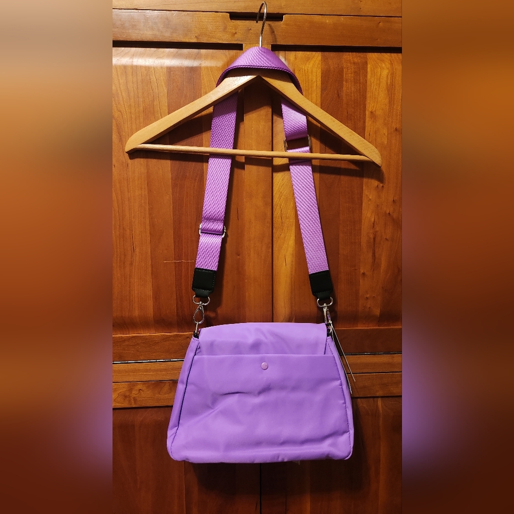 NWT - IHKWIP City Saddle Medium Crossbody Electric Orchid - Picture 2 of 7